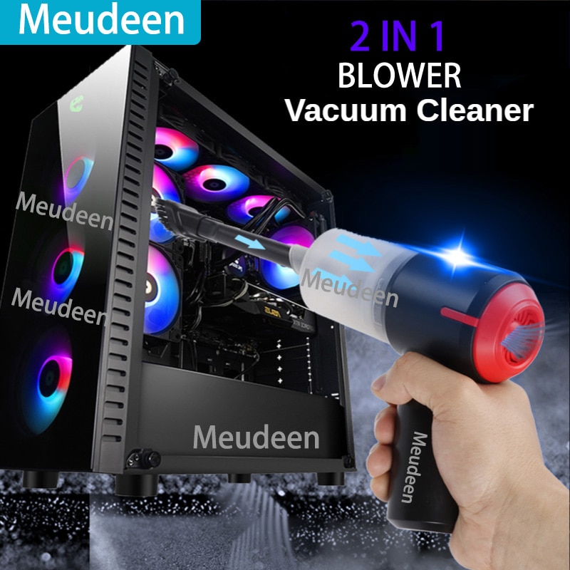 2 in 1 Mini Air Duster and Vacuum 